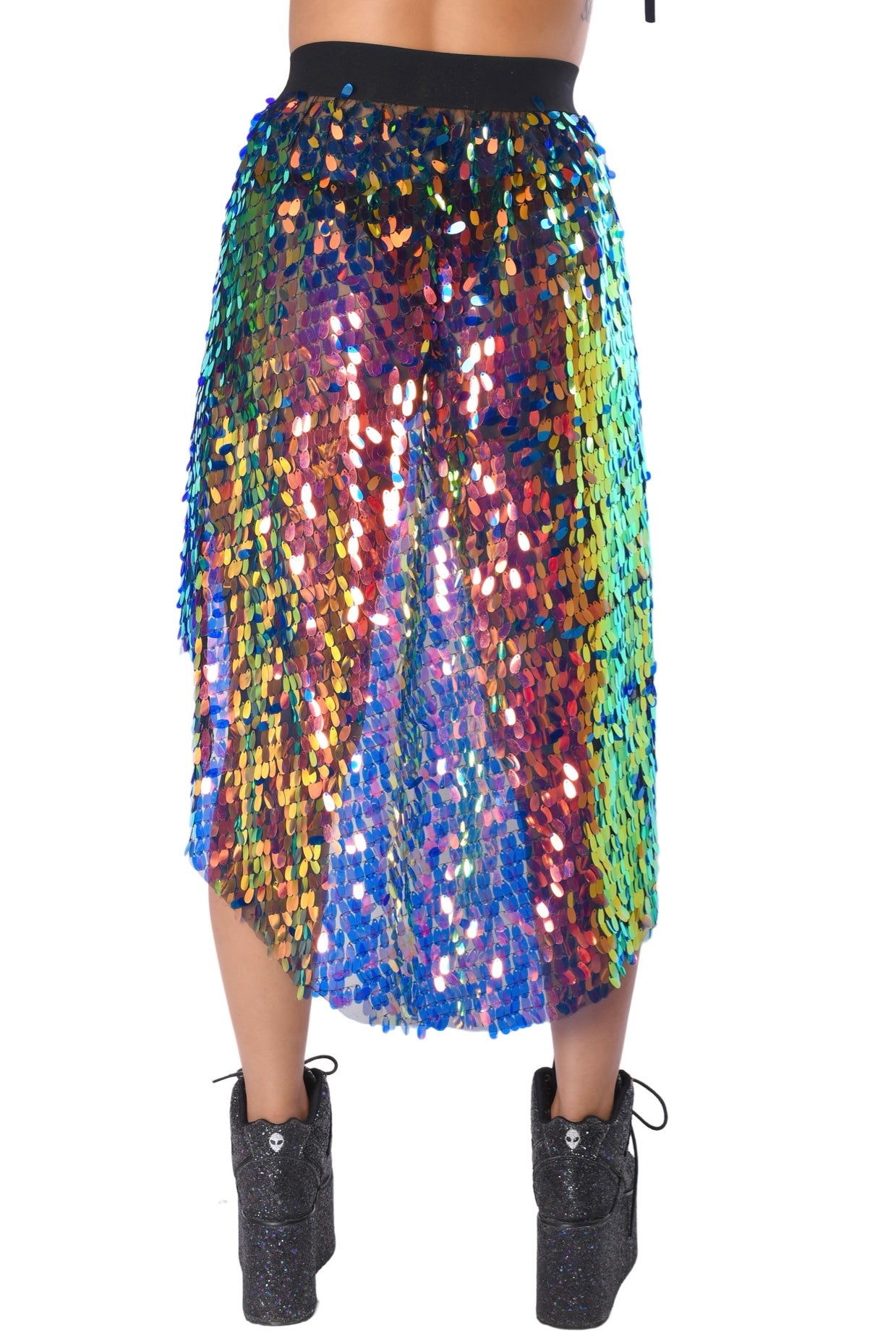 Moon Child Sequin Long Skirt