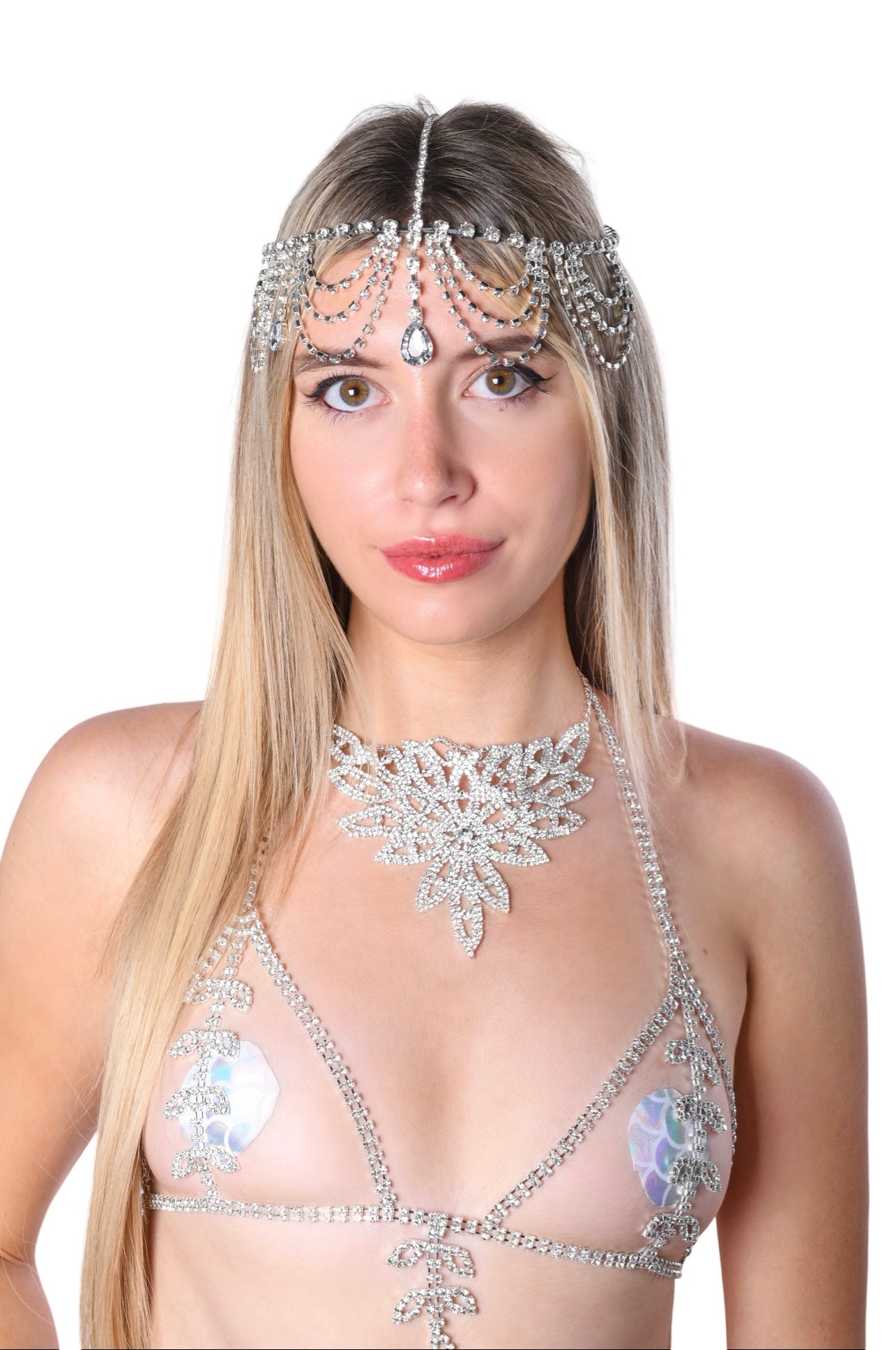 Diamond Jewel Head Piece
