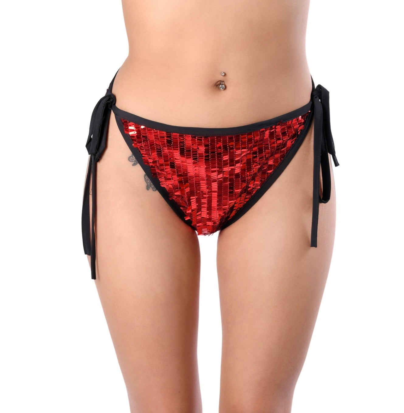 Red Sequin Bottoms