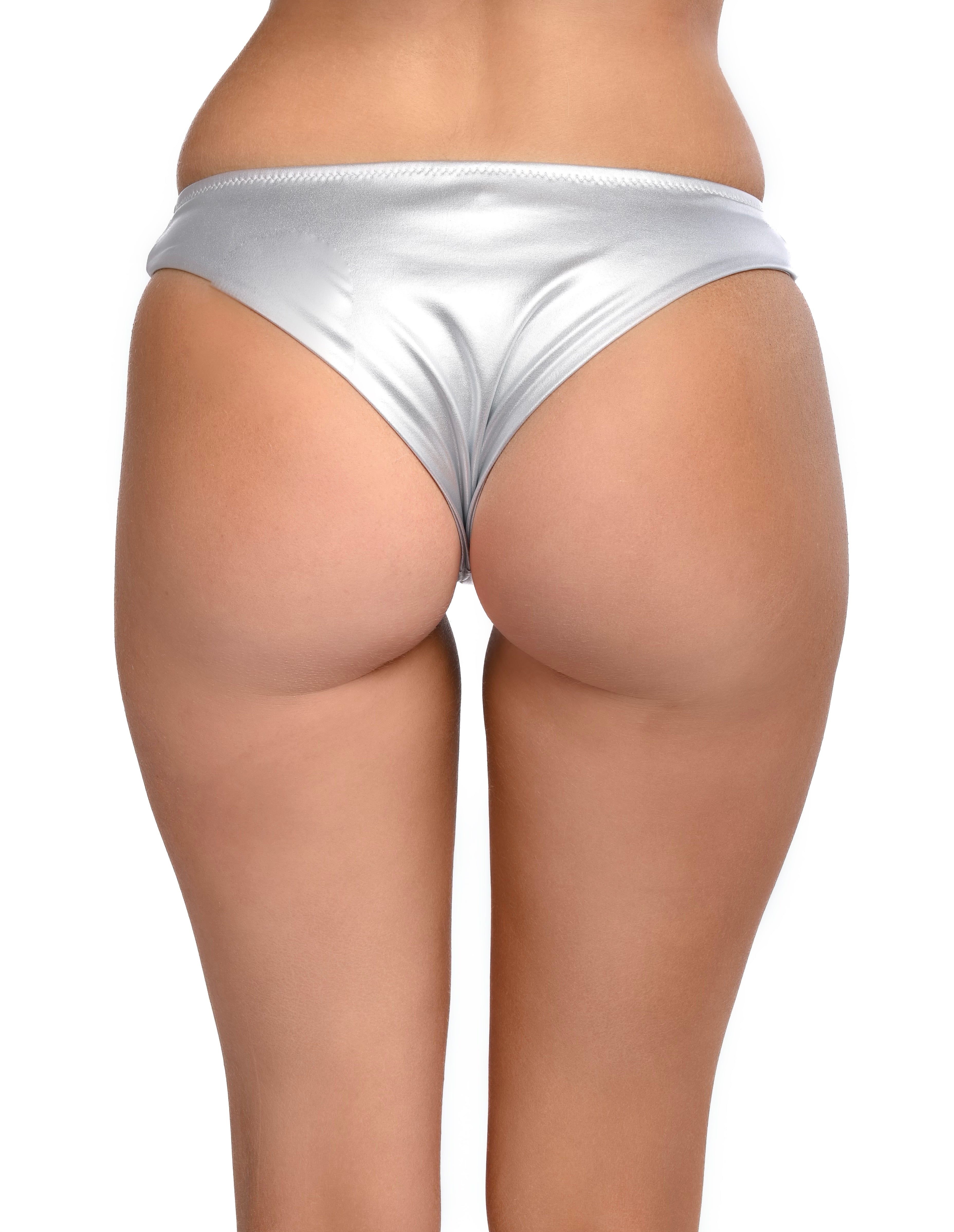 Silver Cutout Bottoms