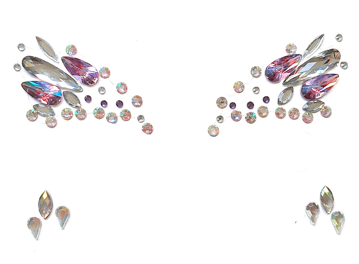 Dusk & Dawn Rhinestone Crystal Face Jewels
