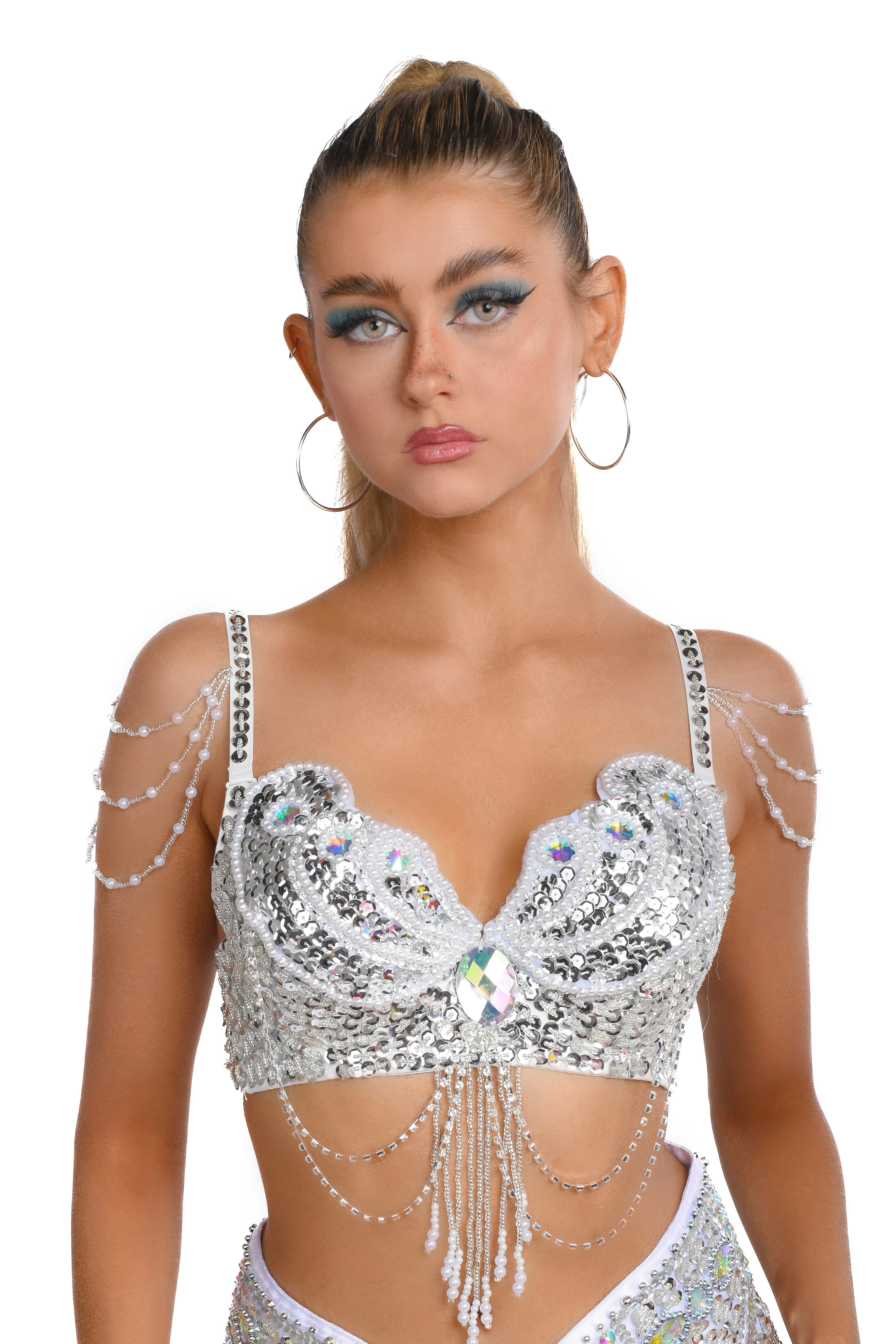 Sterling Silver Carnival Bra