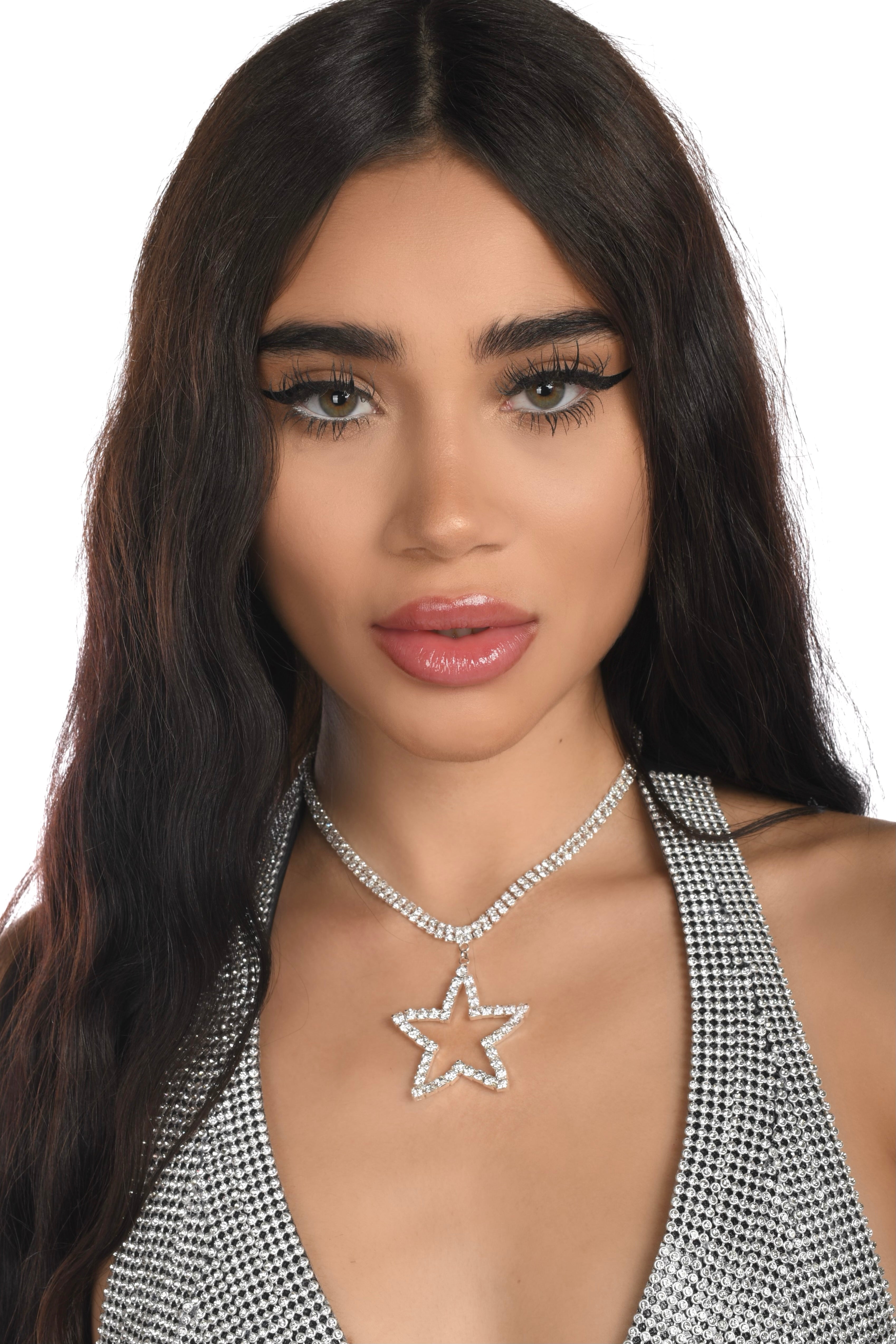 Silver Star Necklace