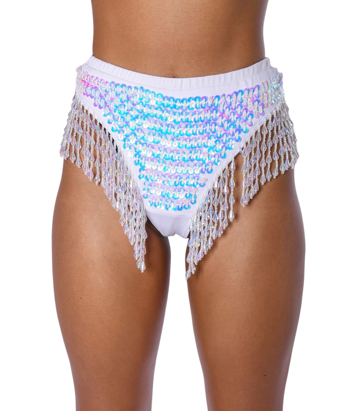 Hand Stitched Sequin Bottoms- Ice Fairy