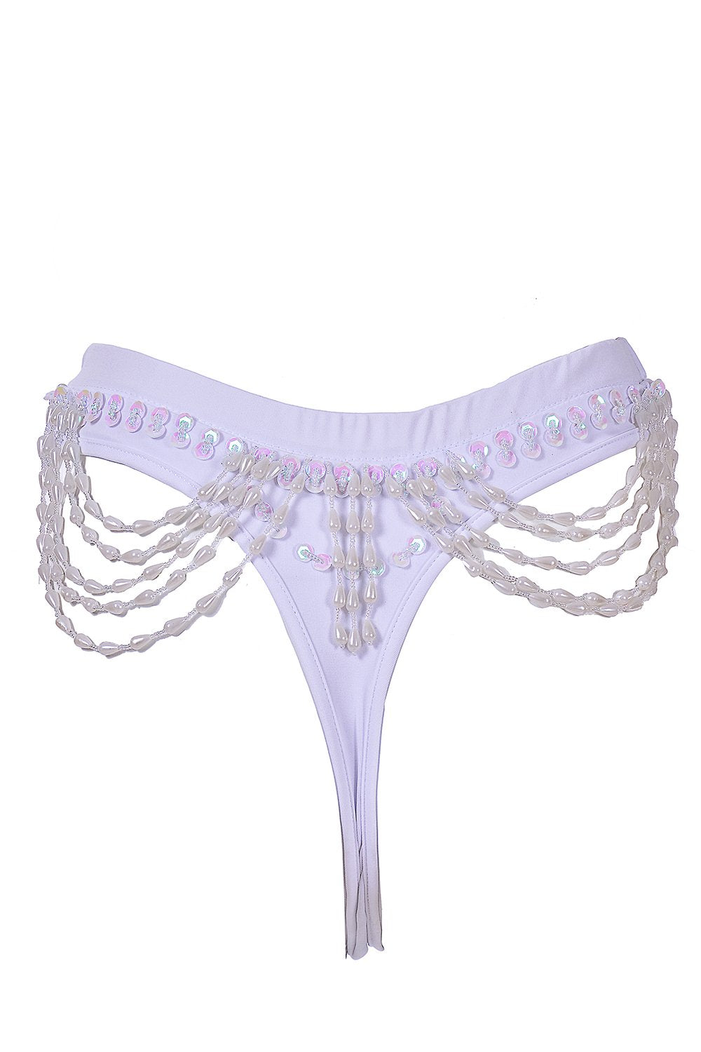 Hand Stitched Sequin Cheeky Bottoms- Techno Doll