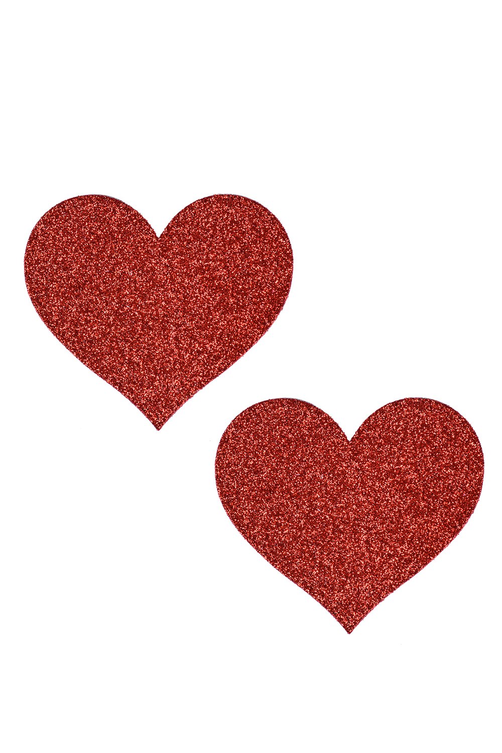 Glitter Red Heart Pasties