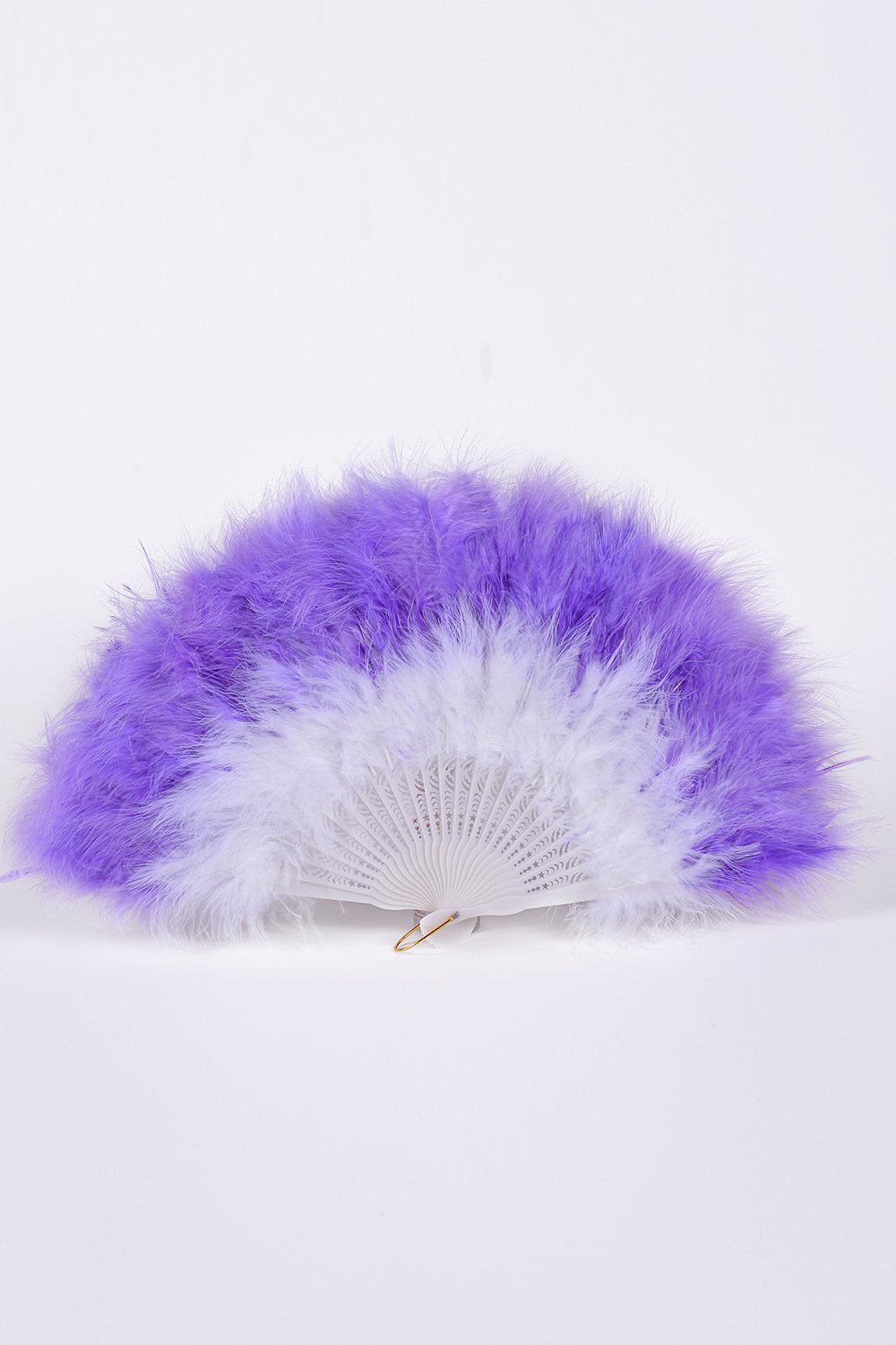 Big Fuzzy Fur Fan - Electric Purple