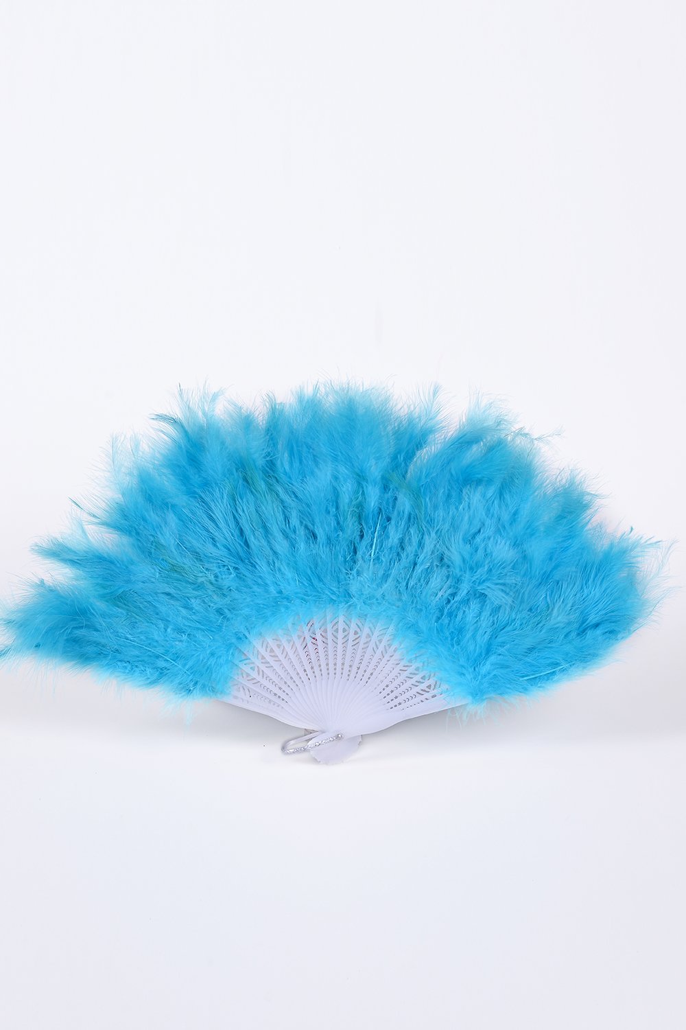 Fuzzy Fur Fan - Baby Blue