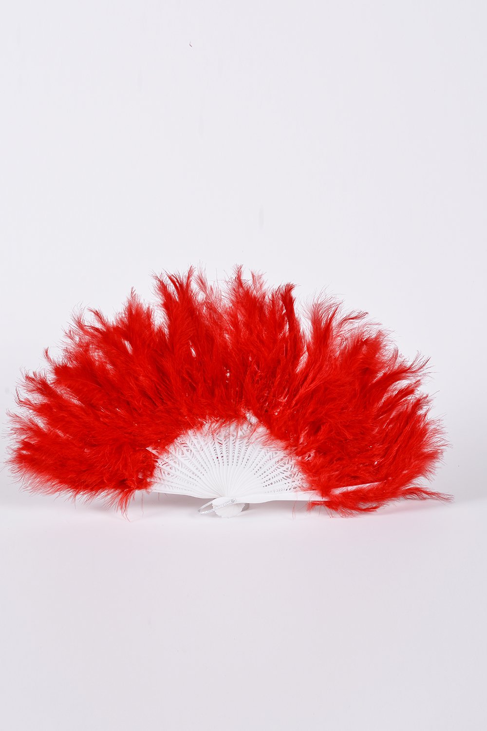 Fuzzy Fur Fan - Red