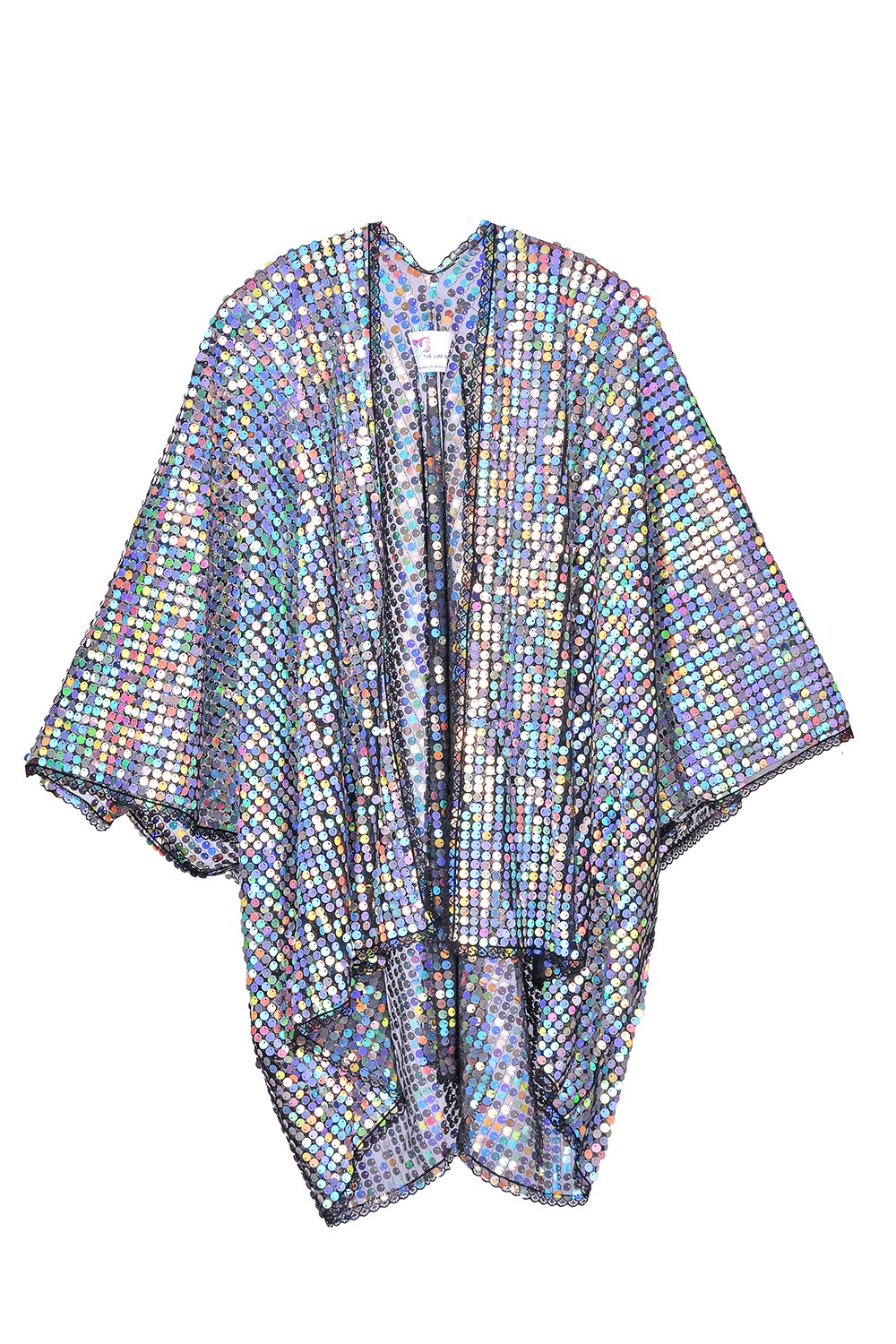Sequin Kimono - Holographic