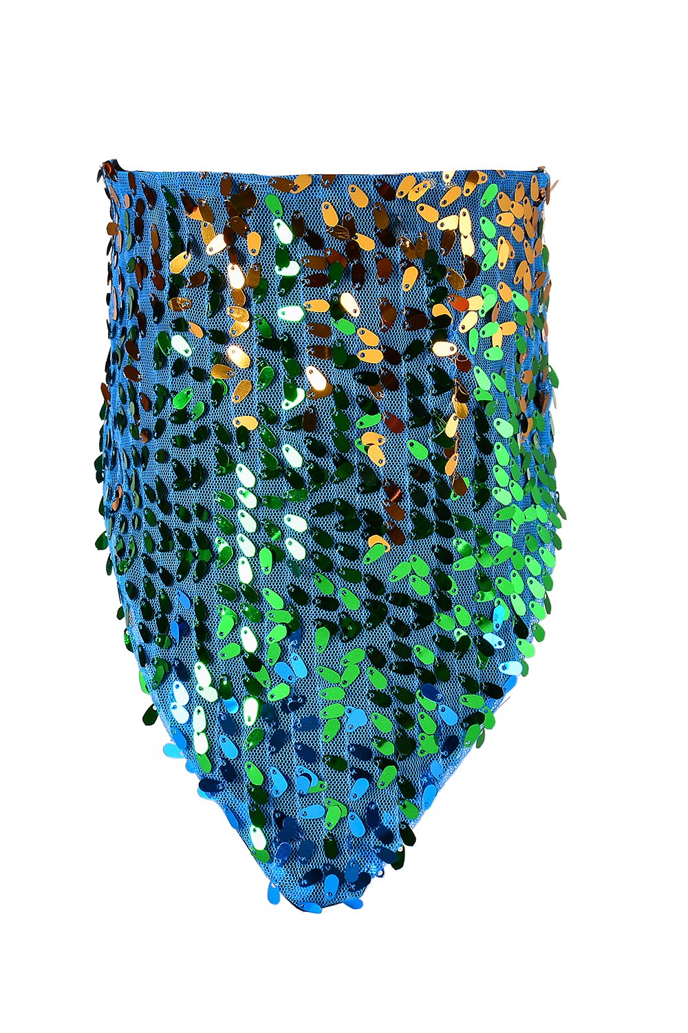 Reversible Sequin Bandana & Face Mask - Oceanside