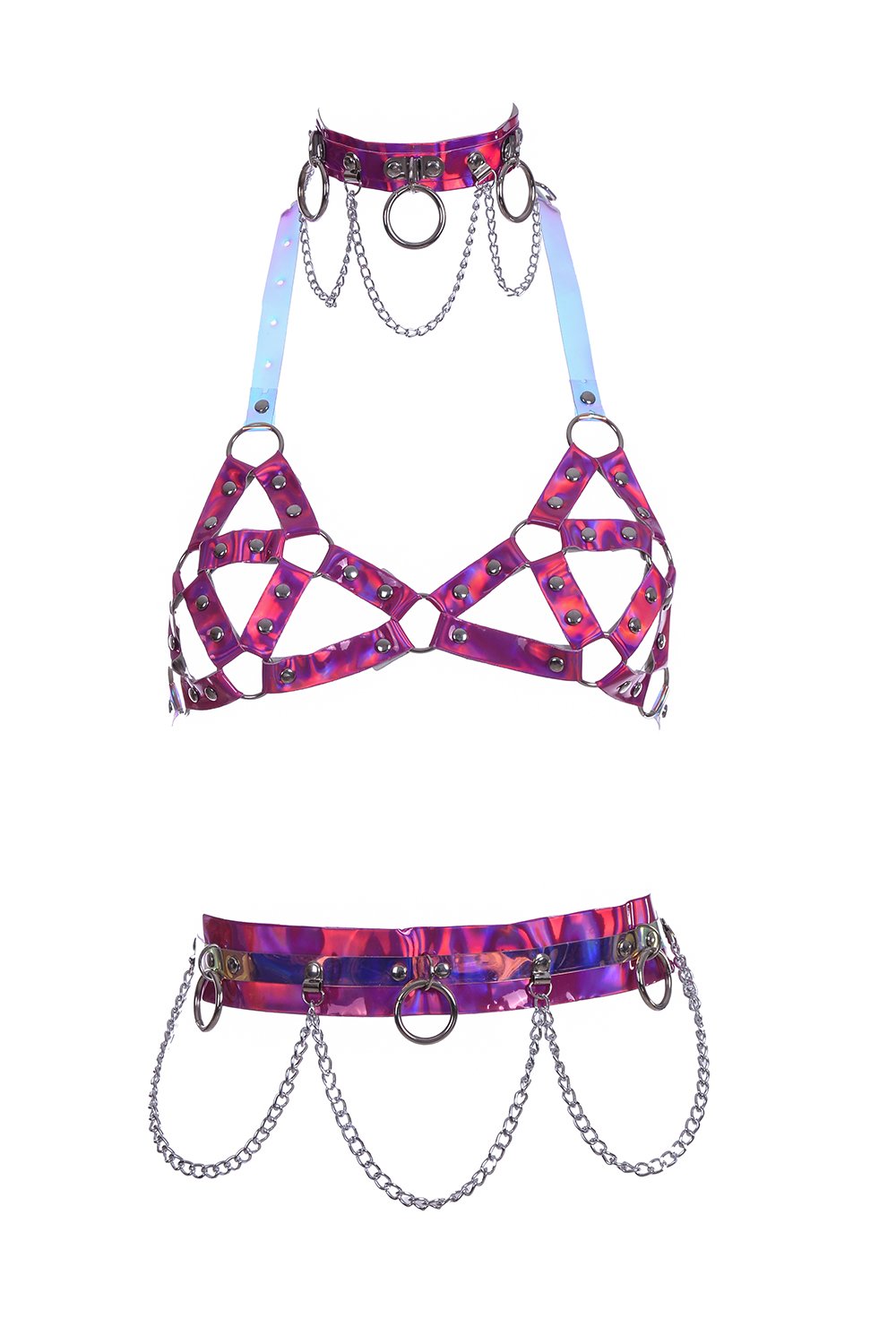 Space Hologram Set - Flamingo ( 3 Pcs)