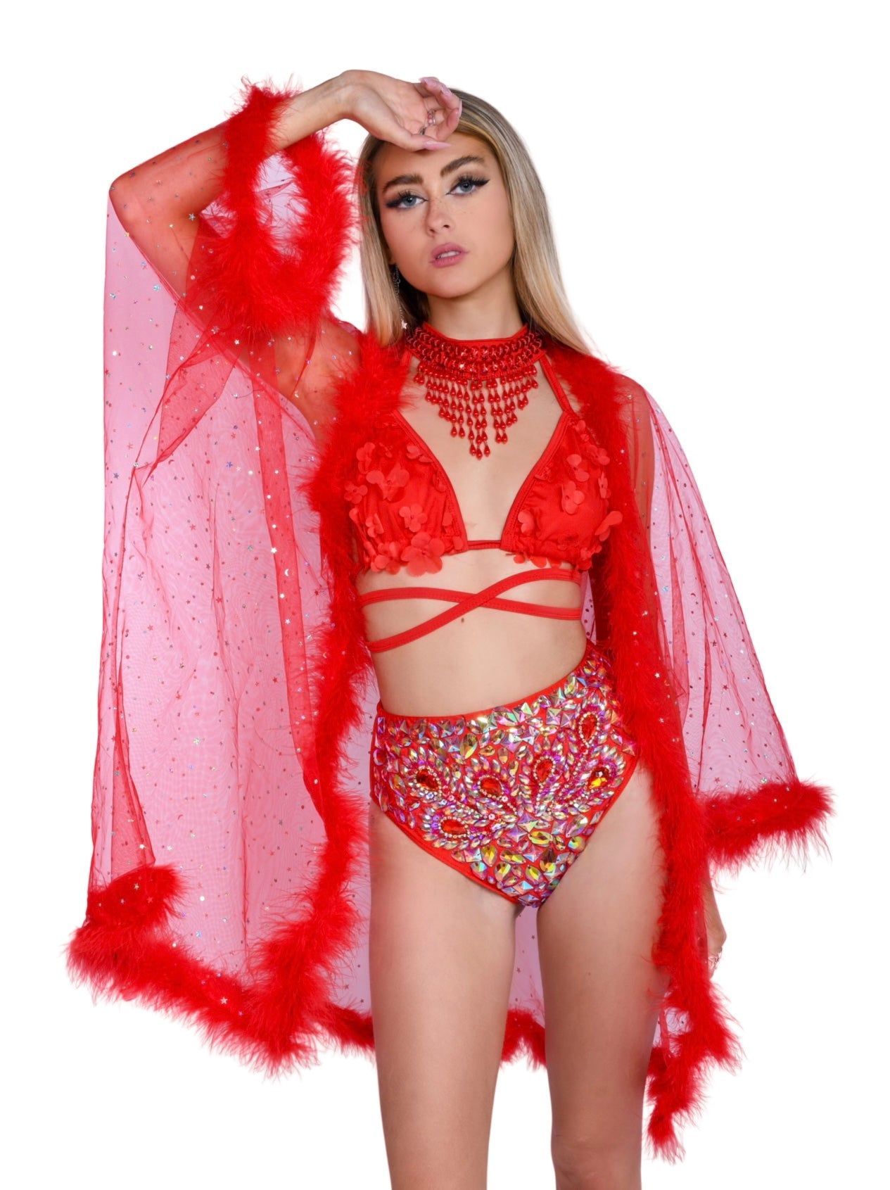 FULL OUTFIT- Red Magnolia