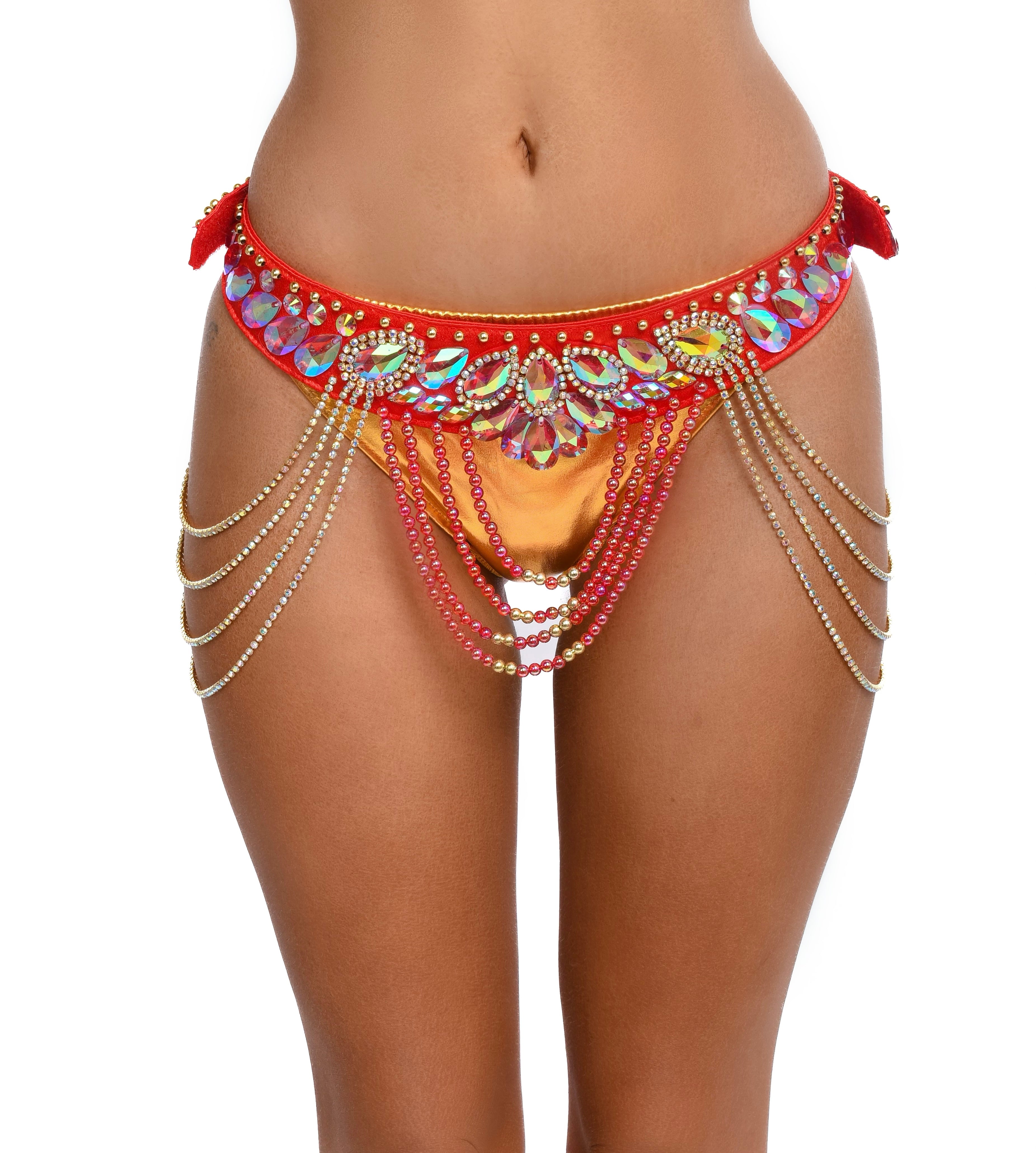 Ruby Scarlet Carnival Belt