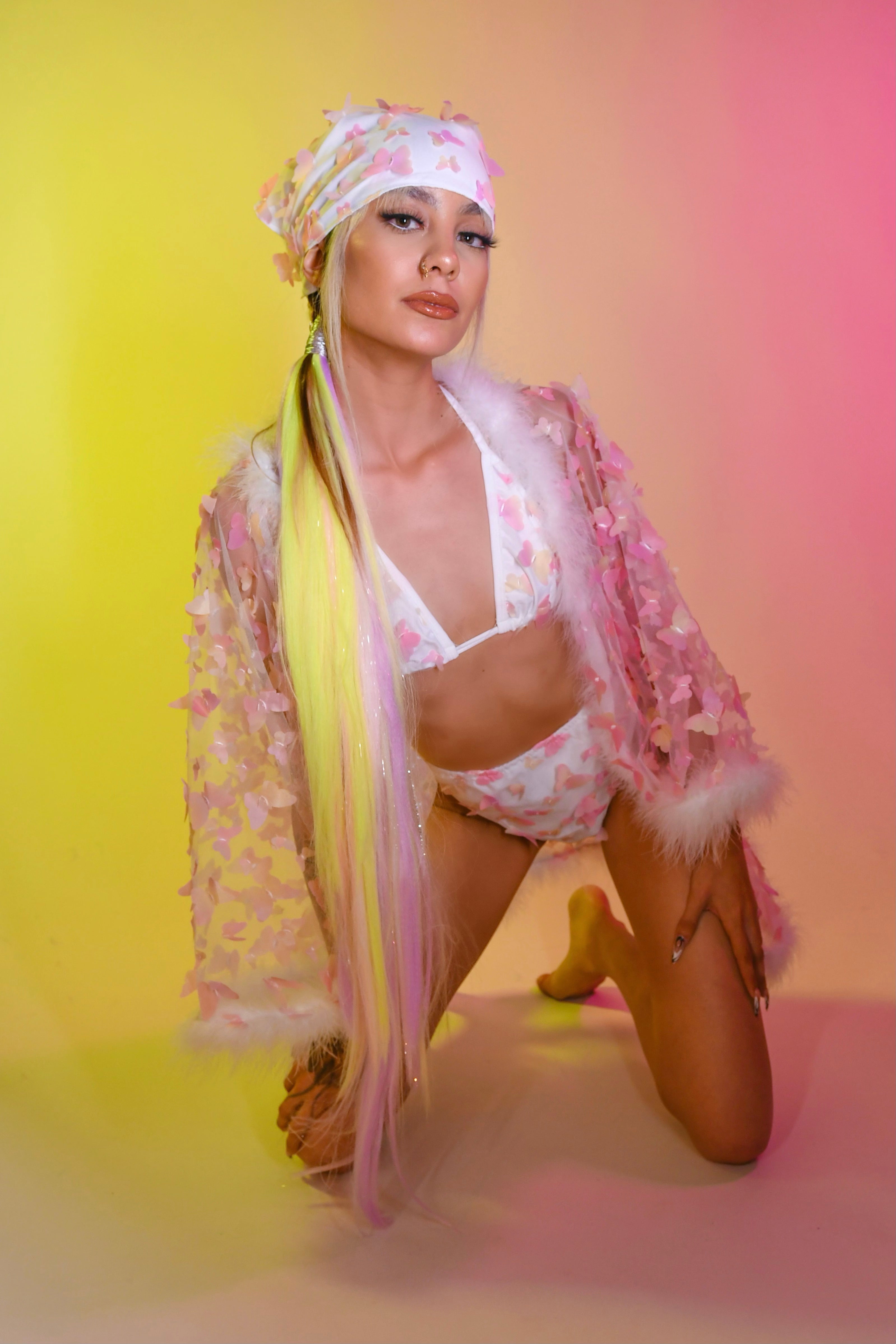 FULL OUTFIT-Pink Butterfly
