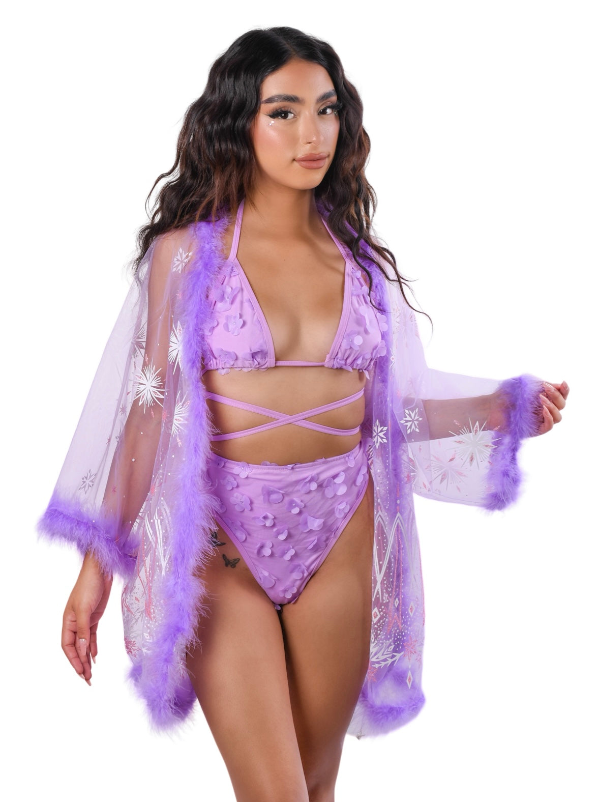 Fuzzy Kimono-Cosmic Purple