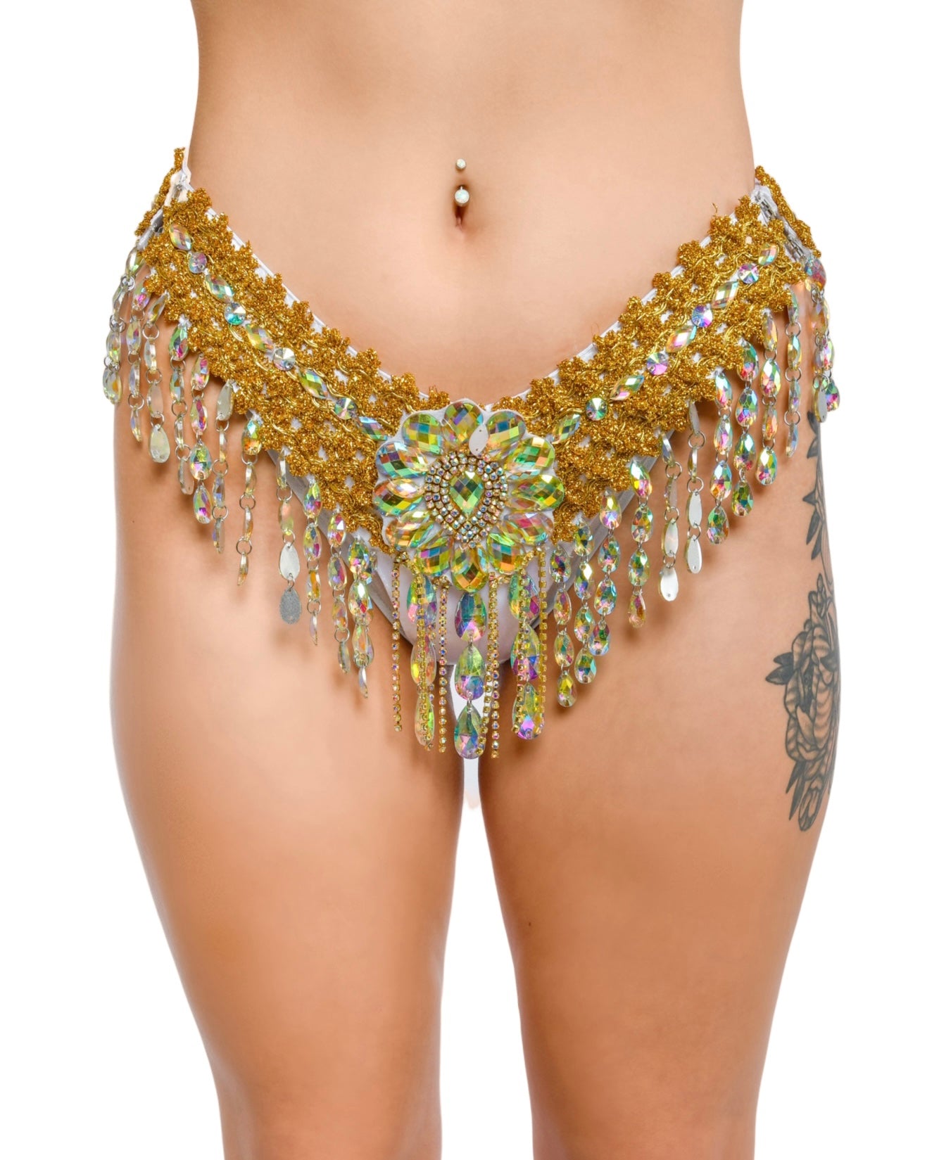 Iridescent Gold Carnival Bottoms