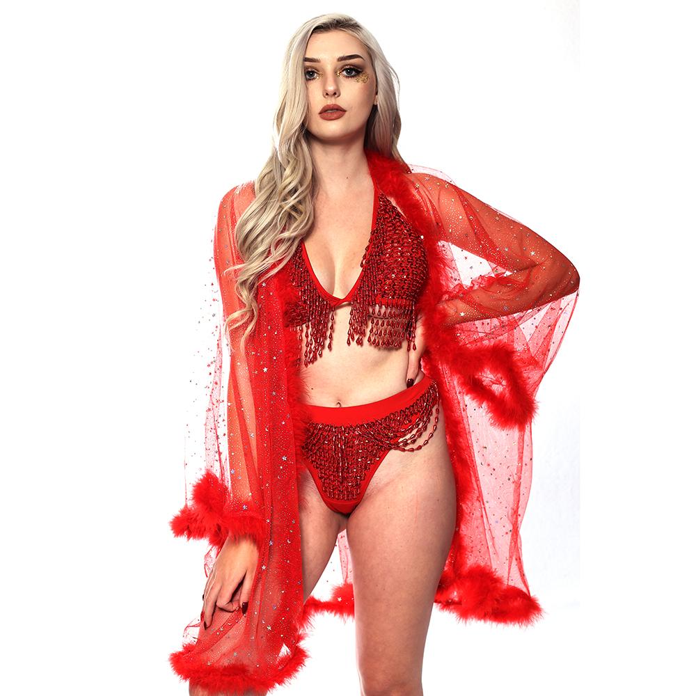 Fuzzy Kimono - Ruby