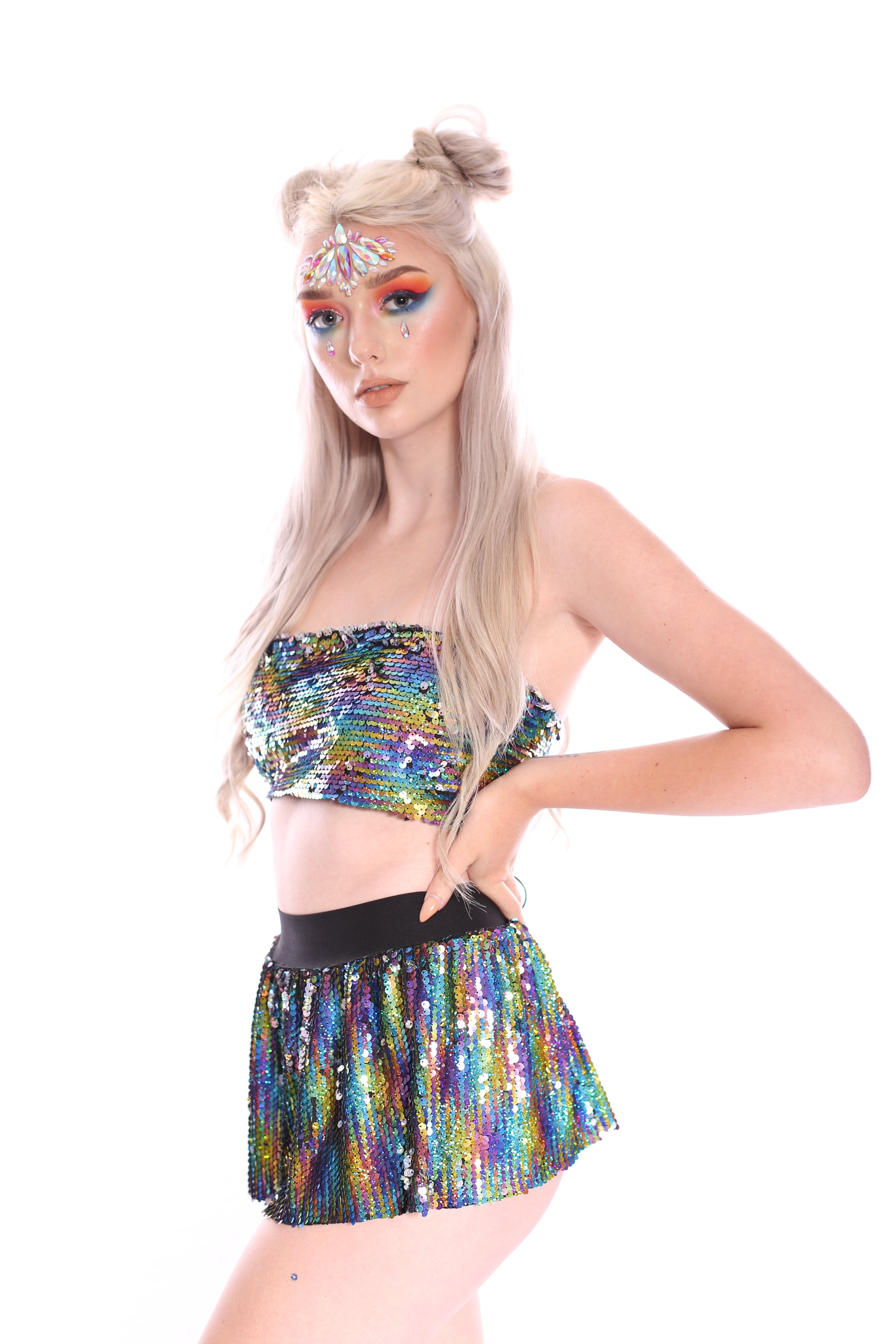 Rainbow Star Skirt