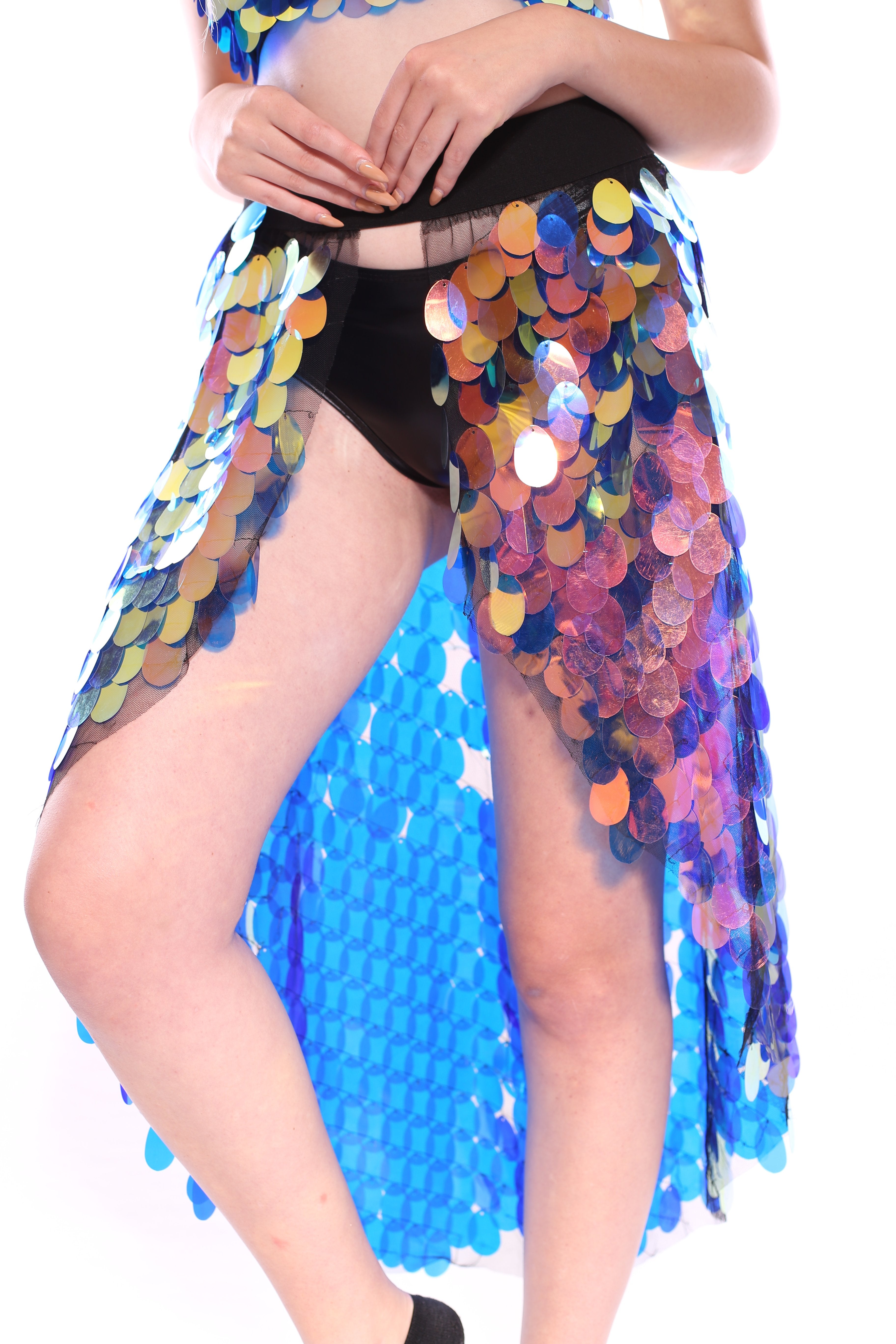 Moon Child Sequin Skirt (Long)
