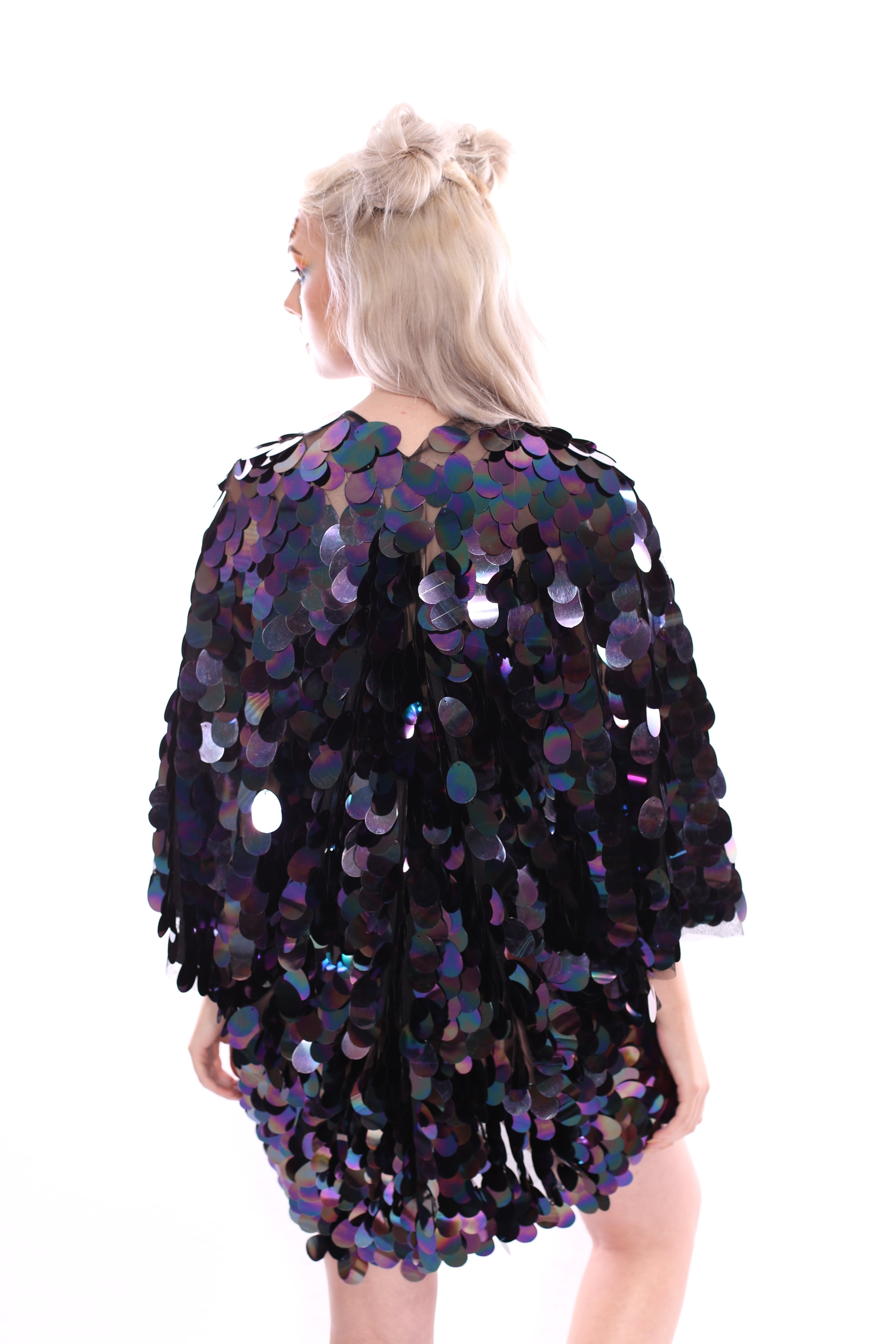 Aura Unicorn Goddess Sequin Kimono Rave clothes,rave outfits,edc THE LUMI SHOP Aura Unicorn Goddess Sequin Kimono Rave clothes,rave outfits,edc THE LUMI SHOP