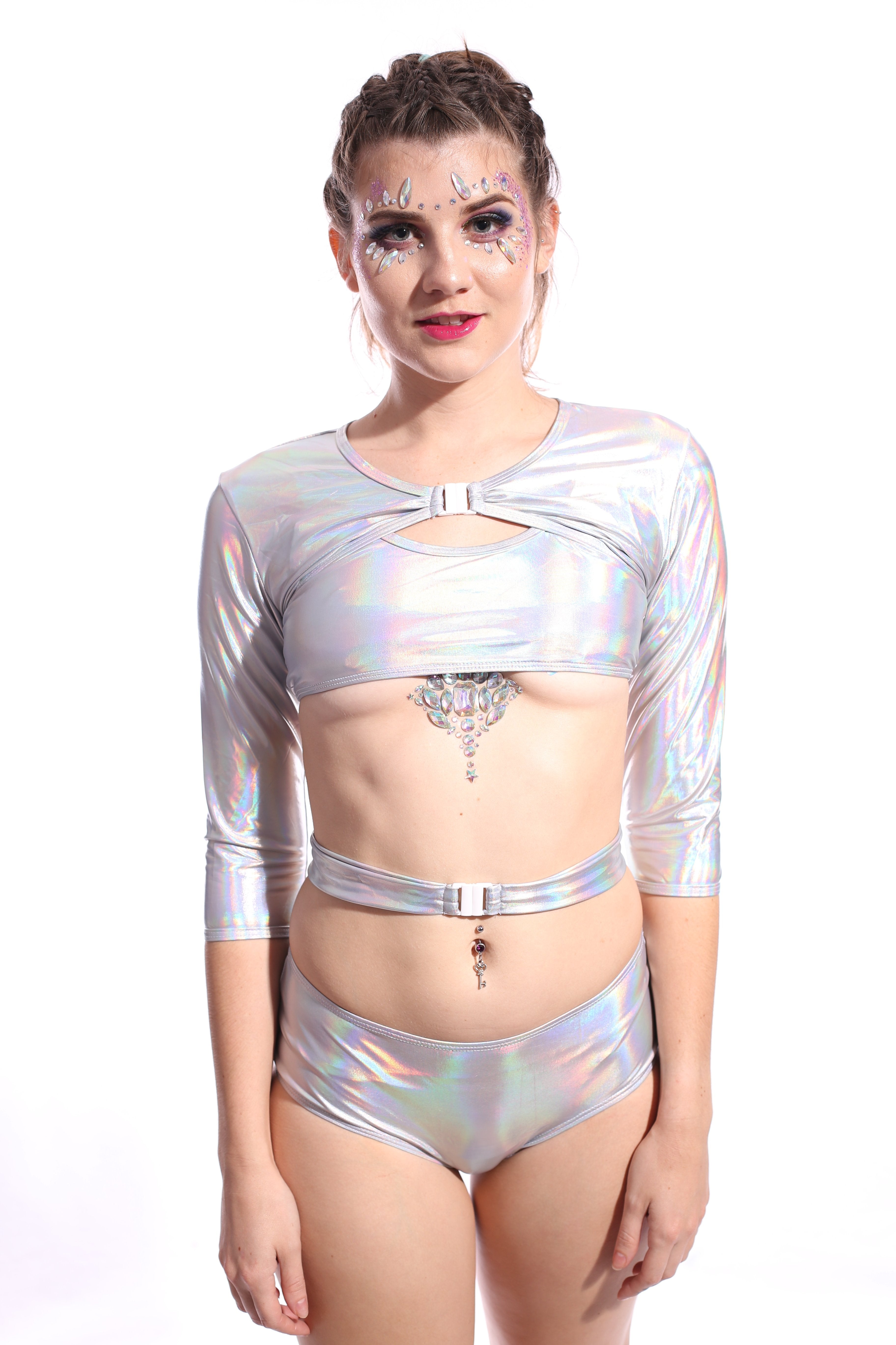 Hyperspace Low Waist Bottom/Booty Shorts