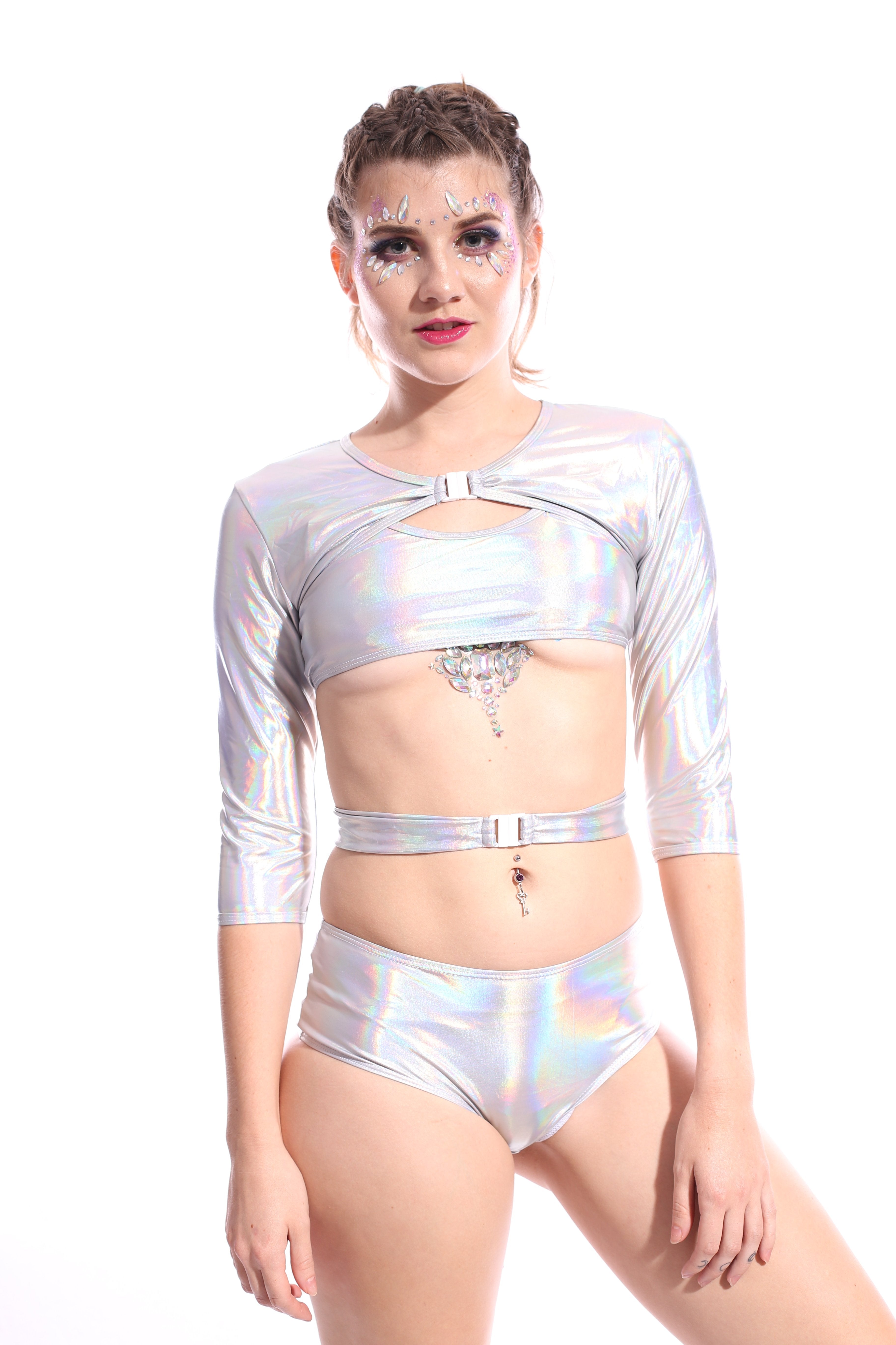 Hyperspace Low Waist Bottom/Booty Shorts