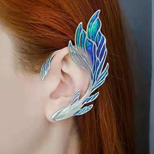 Aqua Goddess Ear Cuff