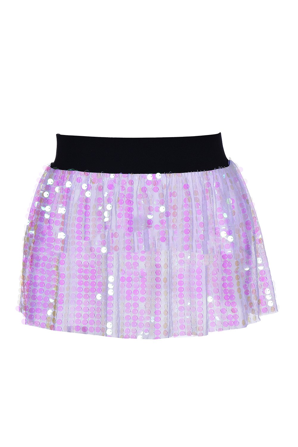 Iridescent Mini Sequin Skirt