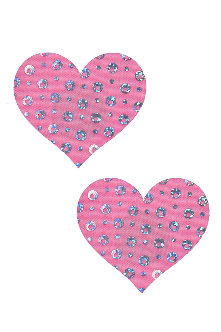 Pink Heart Pasties