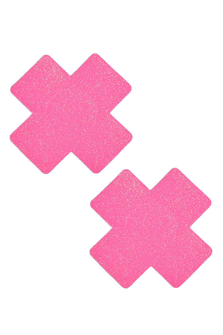 Glittery Hot Pink Pasties