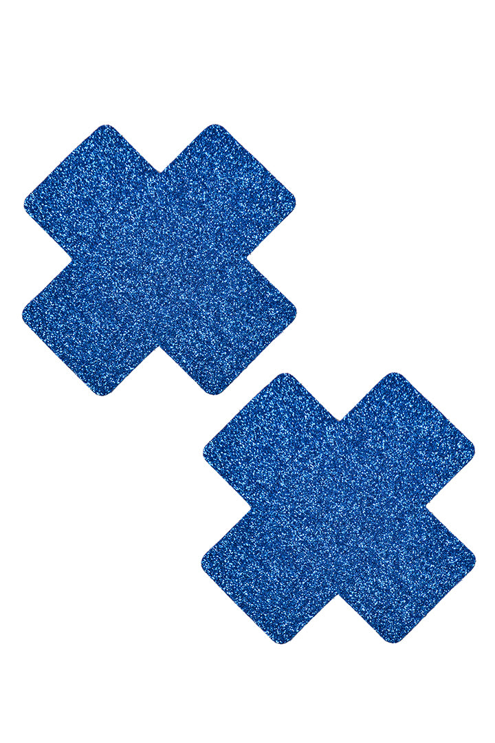 Glitter Navy Blue Pasties