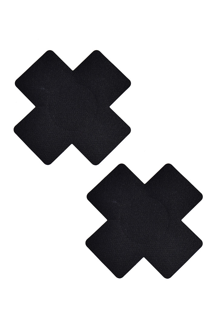Silk Black Pasties