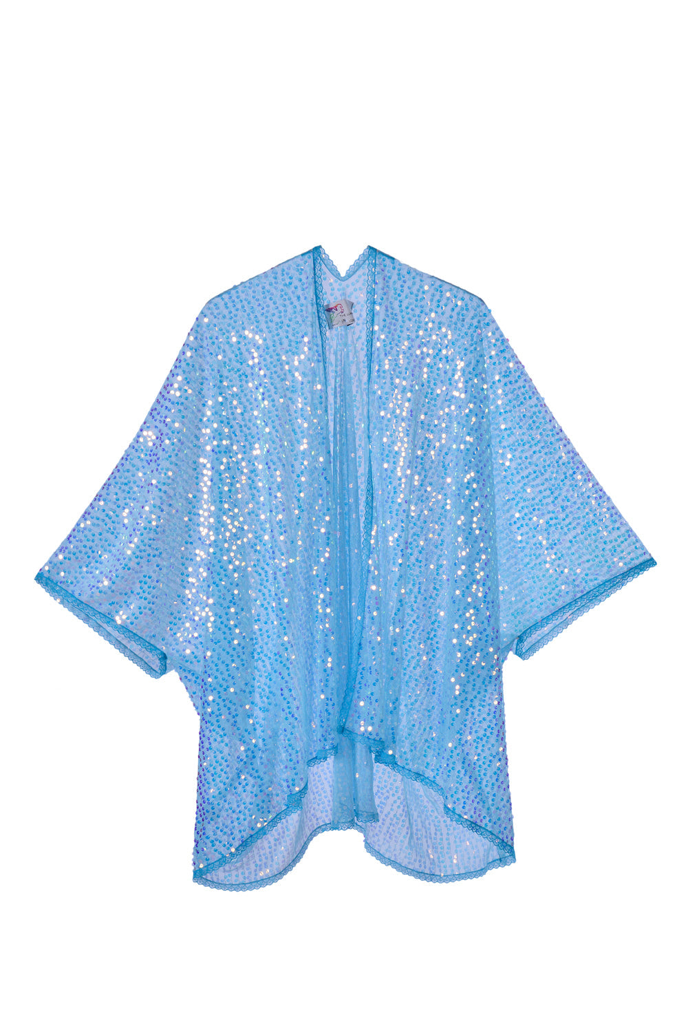 FULL OUTFIT - Blue Butterfly (Top+Bottom+Kimono)