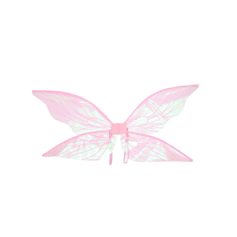 Orange Holographic Fairy Wings