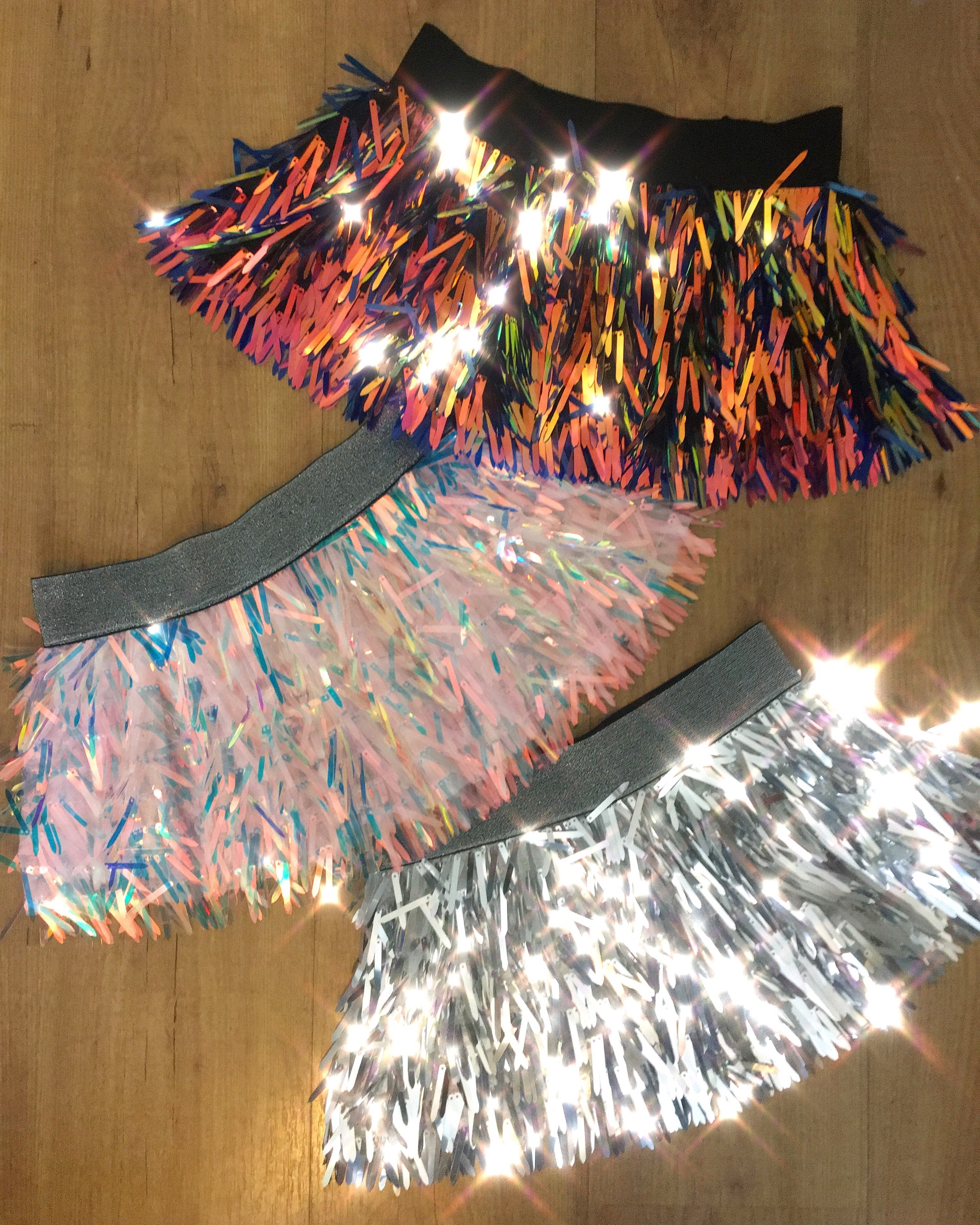 Outer Space Mini Sequin Skirt