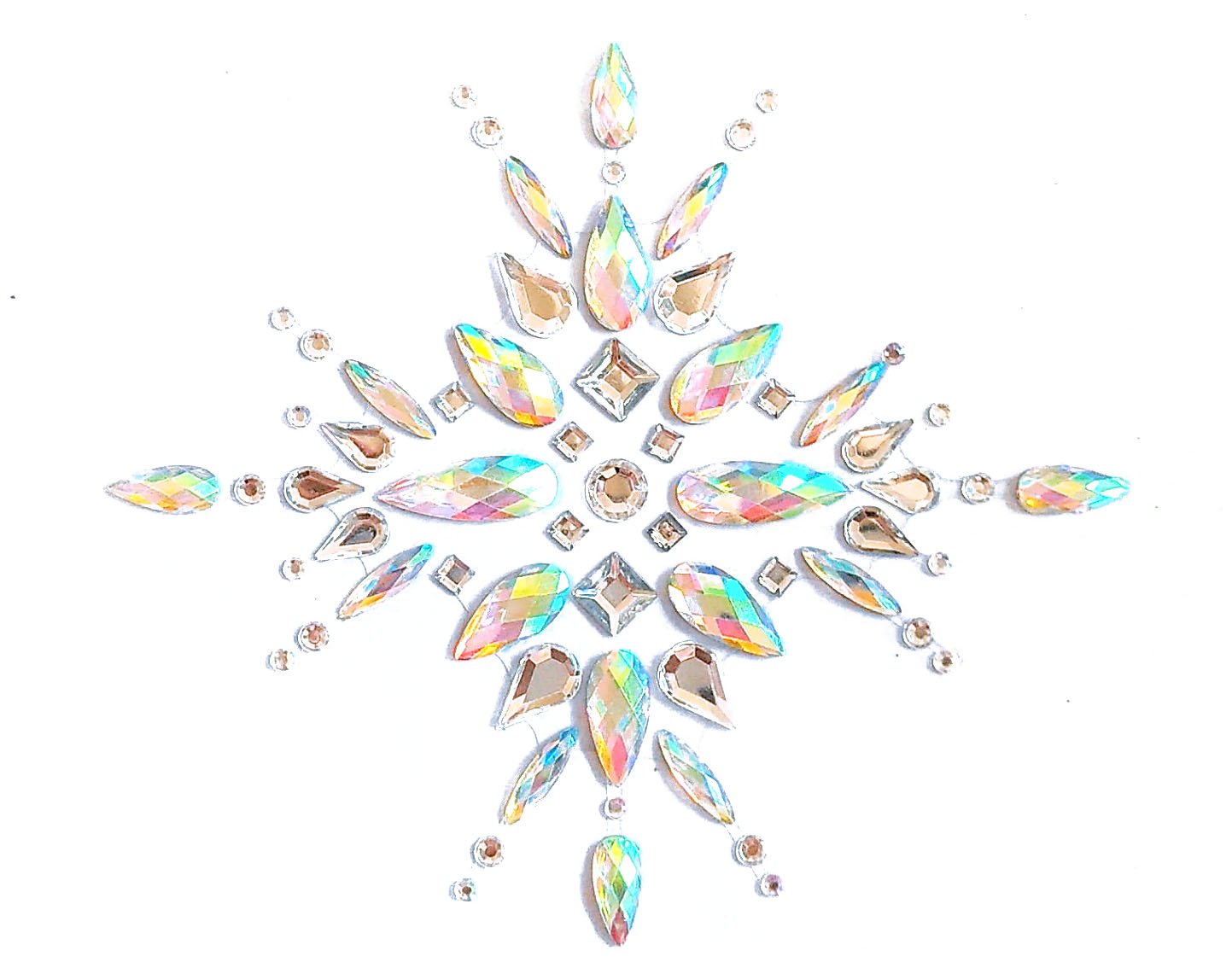 Phenix Rhinestone Crystal Body Jewels & Chest Jewels